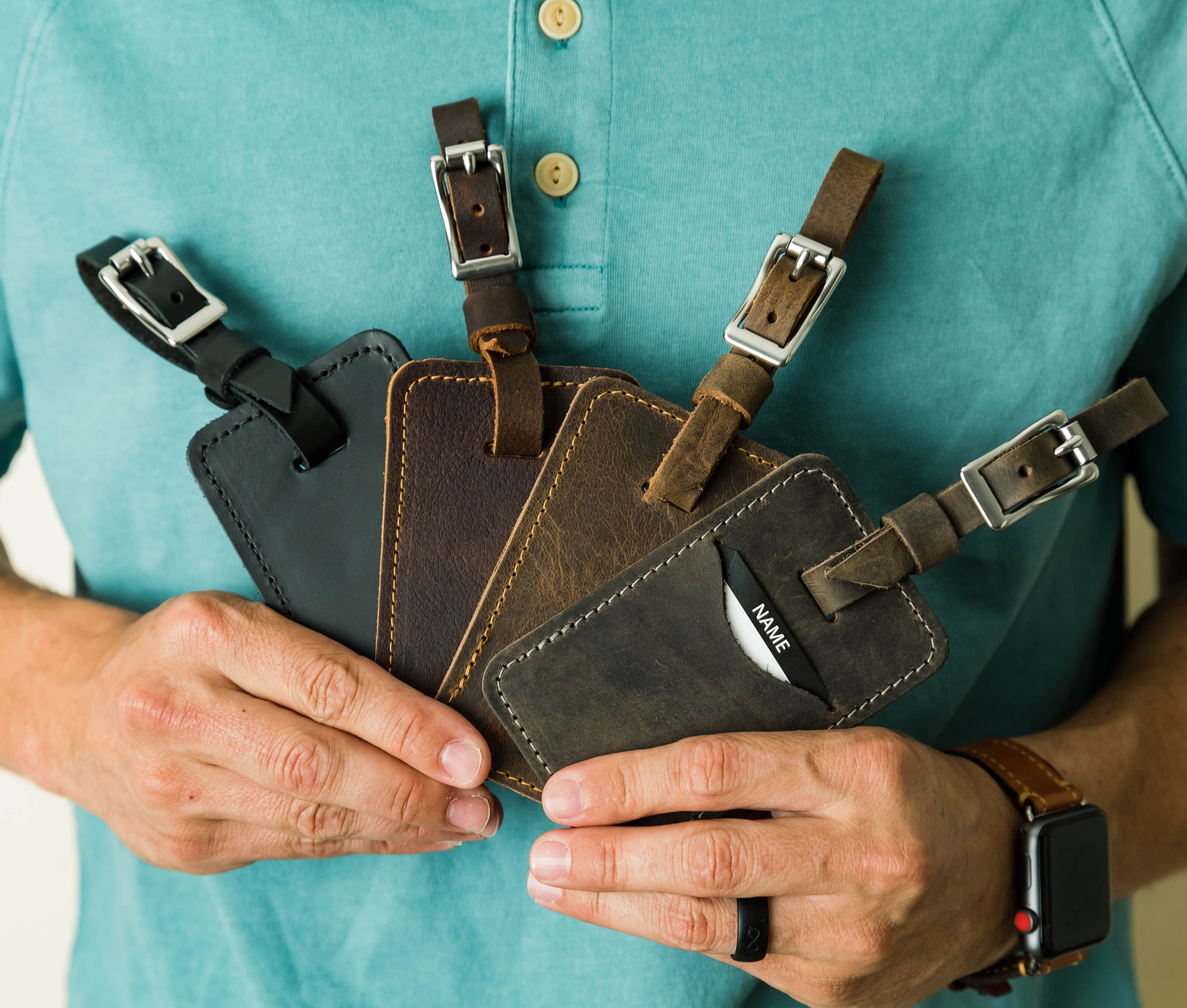 Luggage Tags Personalized Leather Luggage Tags Leather Etsy