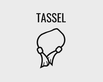 Tassel Add On Or Crossbody Add On