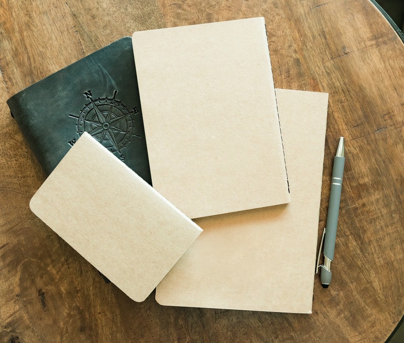 Journal Insert Refill 3x5 5x7 6x8 80 Pages Doublesided Etsy