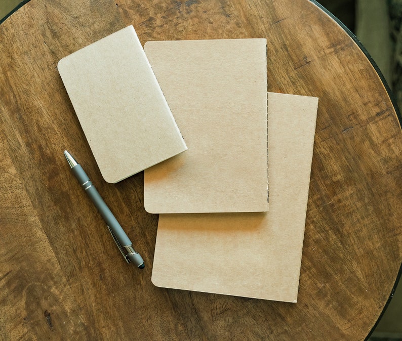 Journal Insert Refill 3x5 5x7 6x8 80 Pages Doublesided Etsy