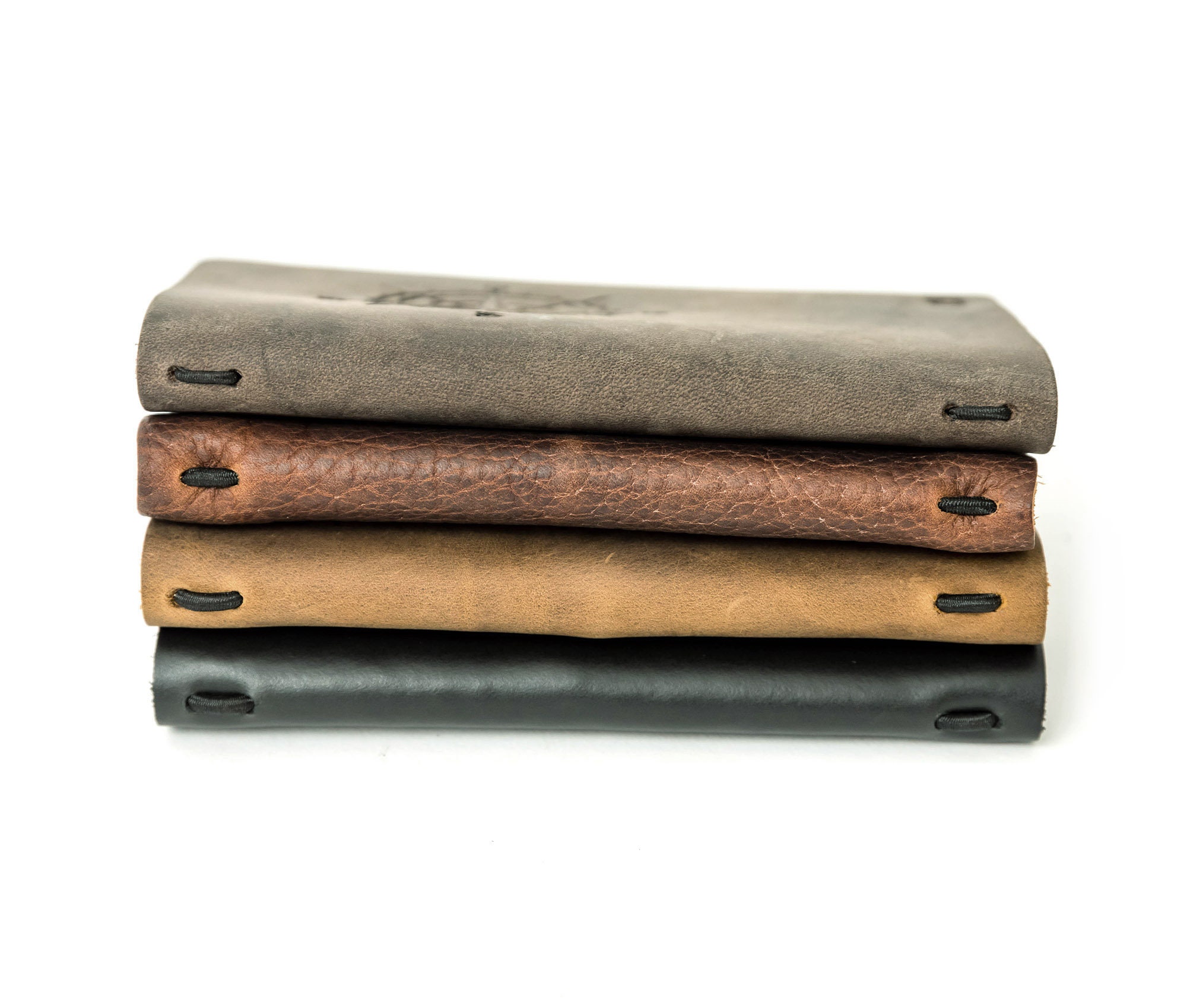 Tenceur Refillable Leather Journal Notebook Set Includes 7.9 x 4.7