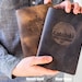 Personalized Leather Journal Refillable 5x7, Made in the USA with Full Grain Leather - San Tan Leather