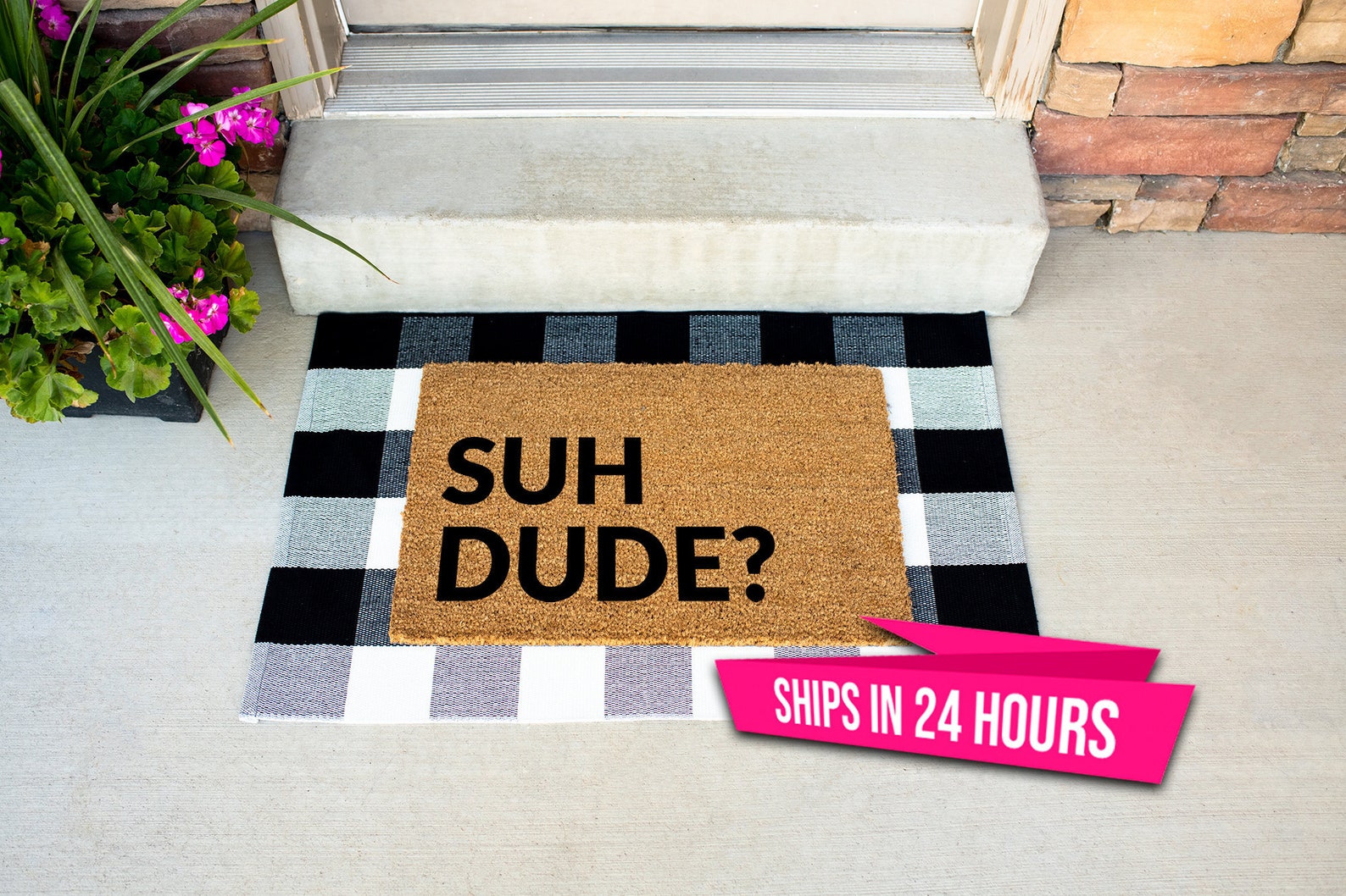 funny camping door mats