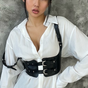 Women Harness underbust corset belt
