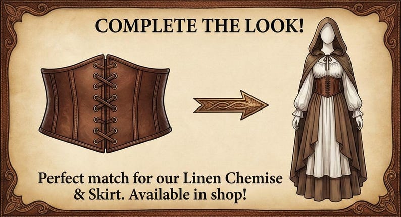 Corset Belt Underbust Waist Cincher Belt Genuine Leather Handcrafted front lacing image 9
