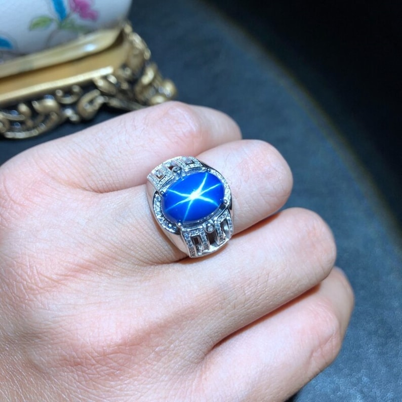 star sapphire ring
