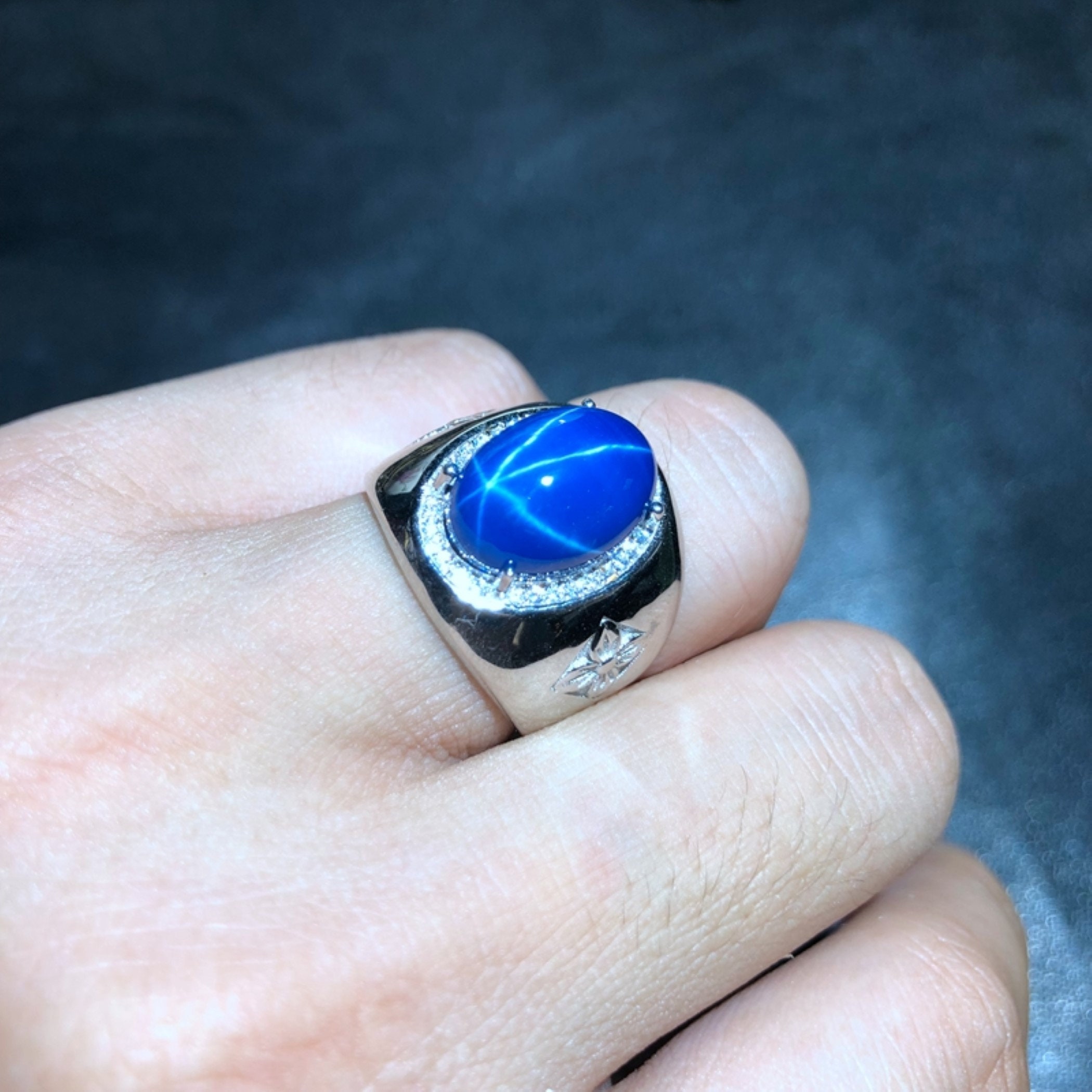 Mens star sapphire hotsell rings for sale
