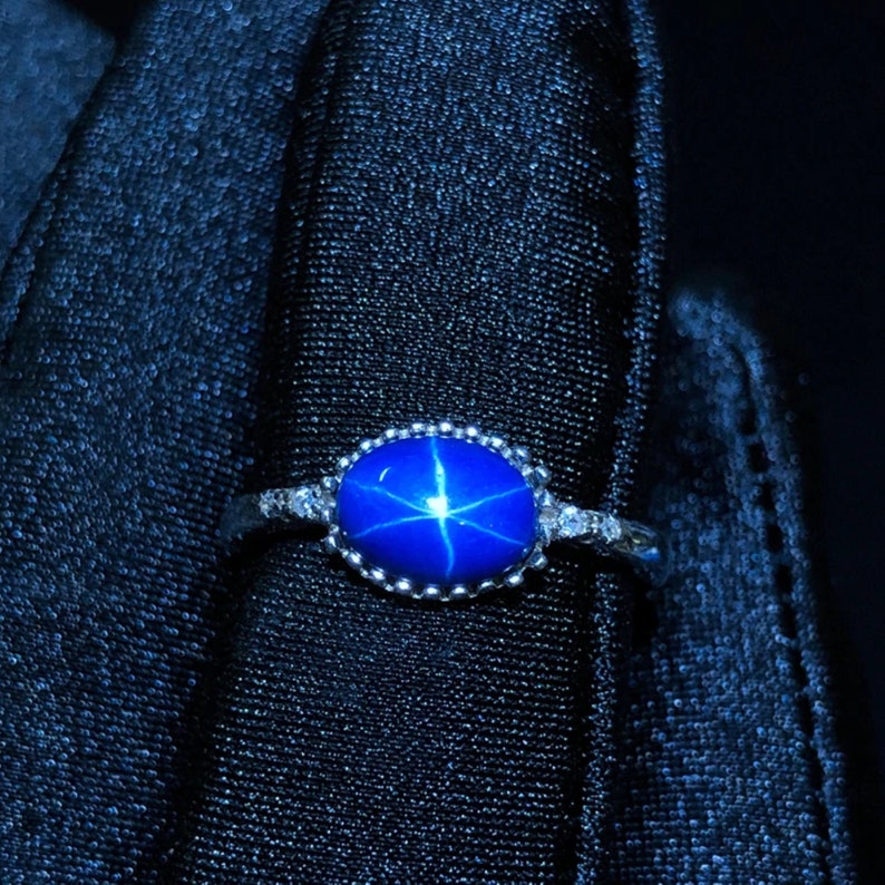 women star sapphire ring women star sapphire ring