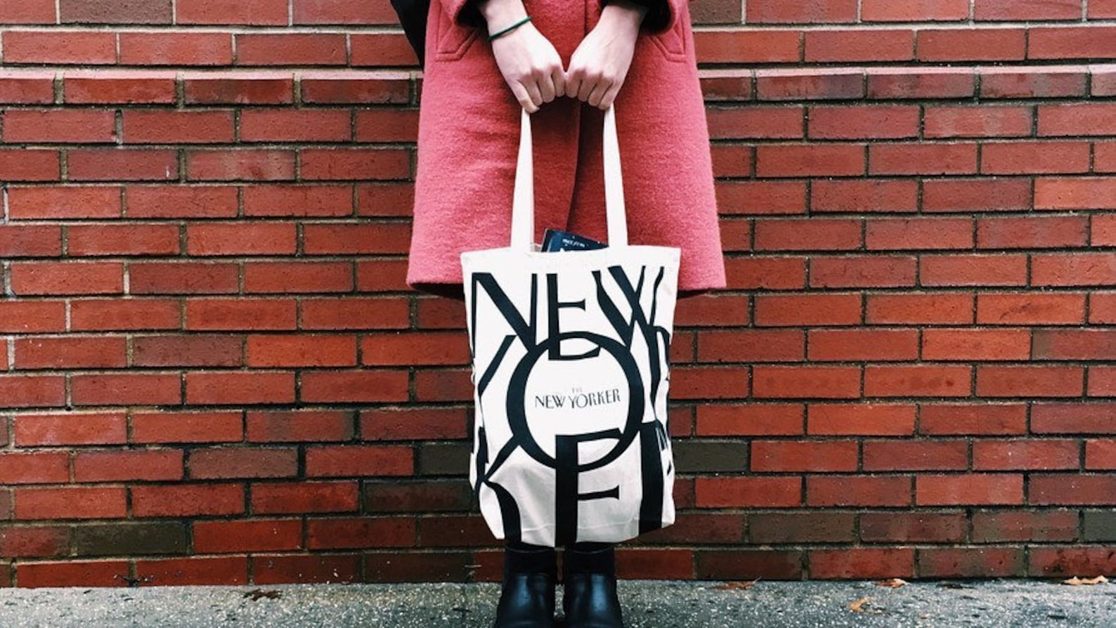 The New Yorker Tote Bag | Etsy