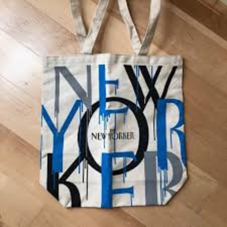 New Yorker Tote Bag Limited | Etsy