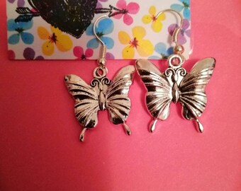 Earrings Butterfly