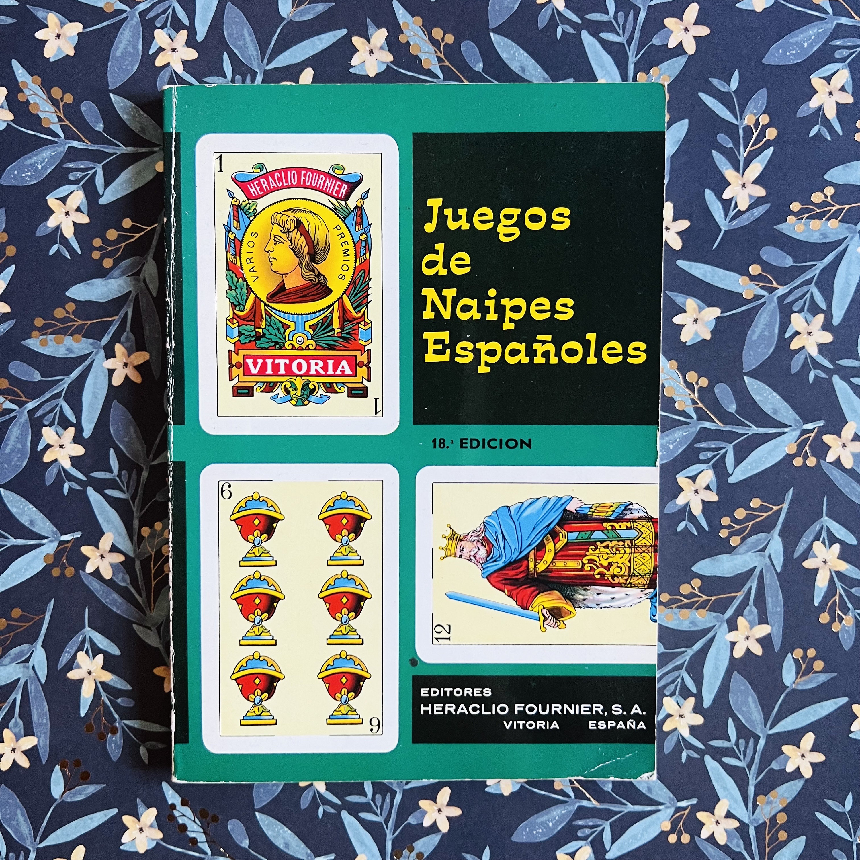 Spanish Tarot Español Cards Deck By FOURNIER, Missing Instructions