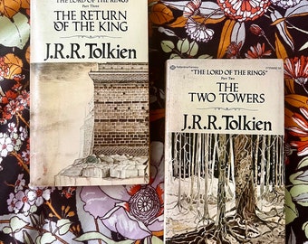 Série Le Seigneur des anneaux, parties 2-3 : Les Deux Tours et Le Retour du Roi (vendues individuellement ou séparément) 1978, Ballantine Books