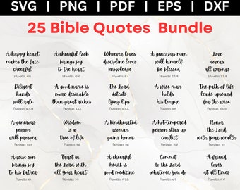 Christian SVG Bundle Scripture Bundle Instant Download Bible Verse Easter Cut Files for Cricut Religious Quote Jesus God Faith PNG EPS pdf