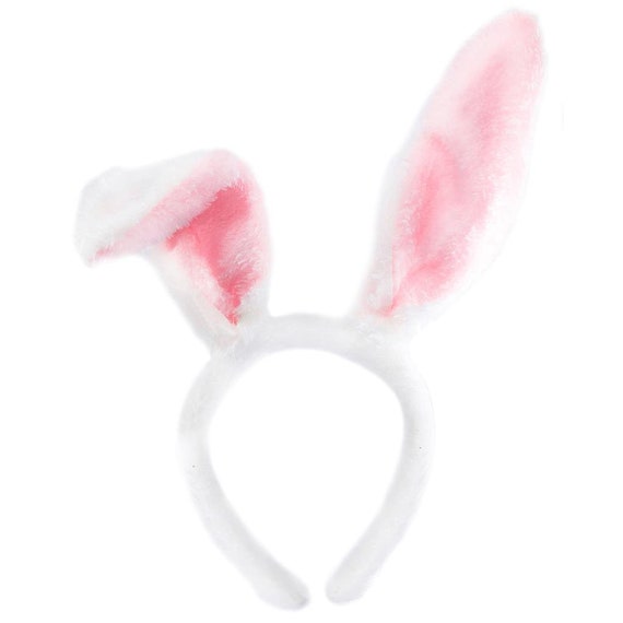4 Pack Easter Bunny Ears Headbands Rabbit Ear Hairbands for Easter Party Animal Theme Halloween Cosplay 