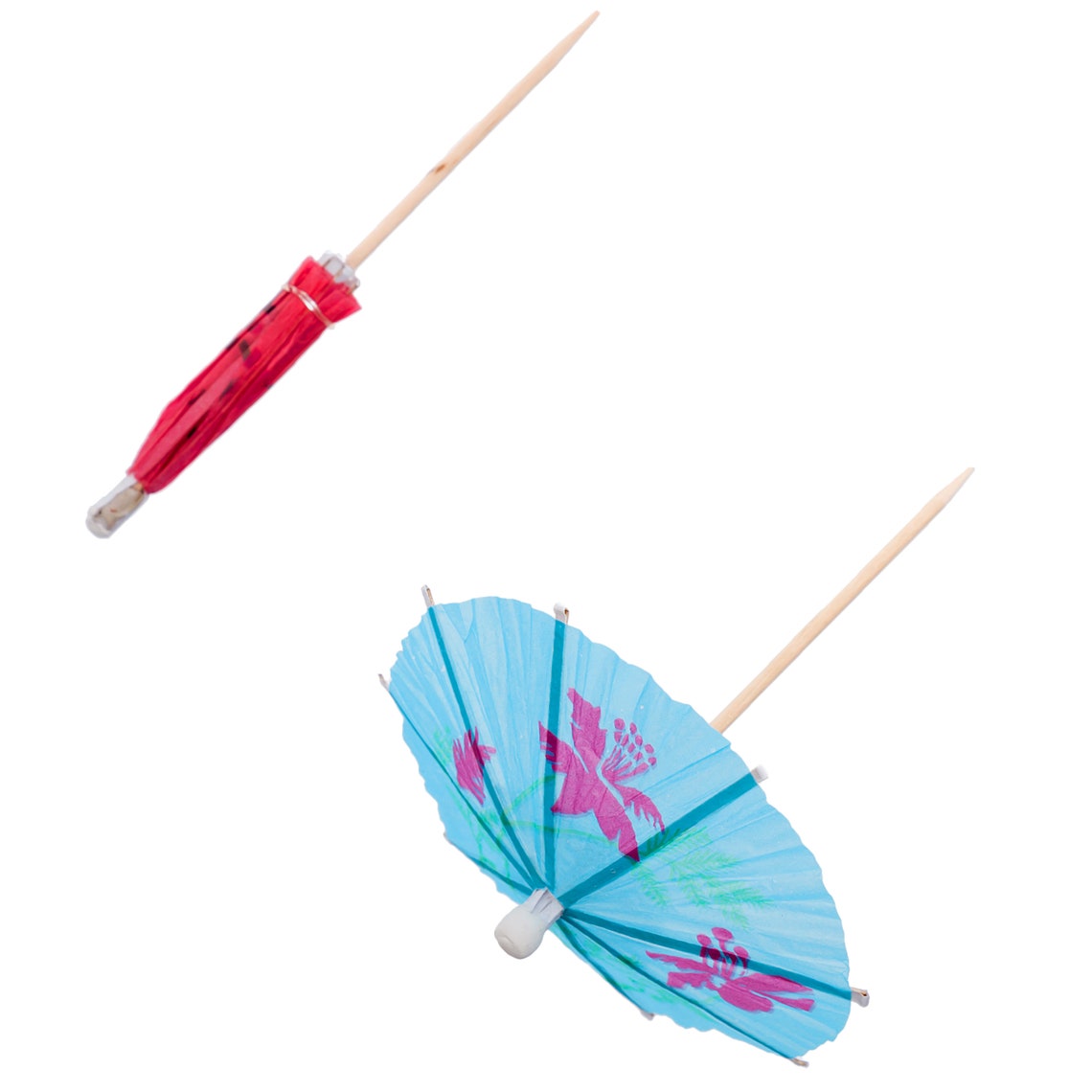 Pack of 30 Cocktail Umbrella Sticks Paper Parasols Cocktail Etsy