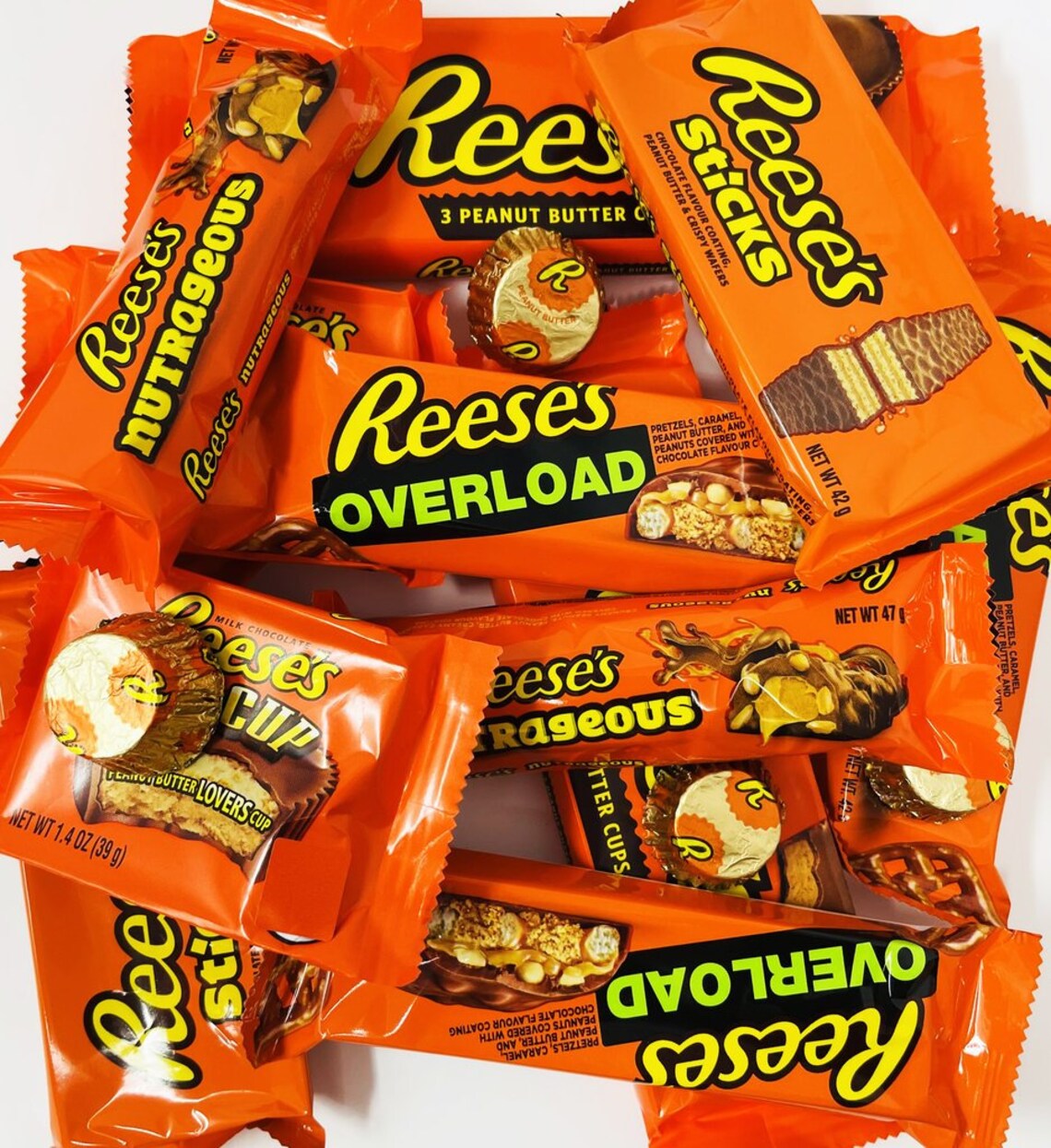 Reese's Chocolate American Candy Bars Chocolate Hamper Etsy UK