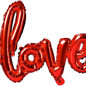 Love Balloon Valentines Day Balloons Engagement Balloons Valentines Decorations Red Love Foil Balloon Love Decorations Proposal Decorations