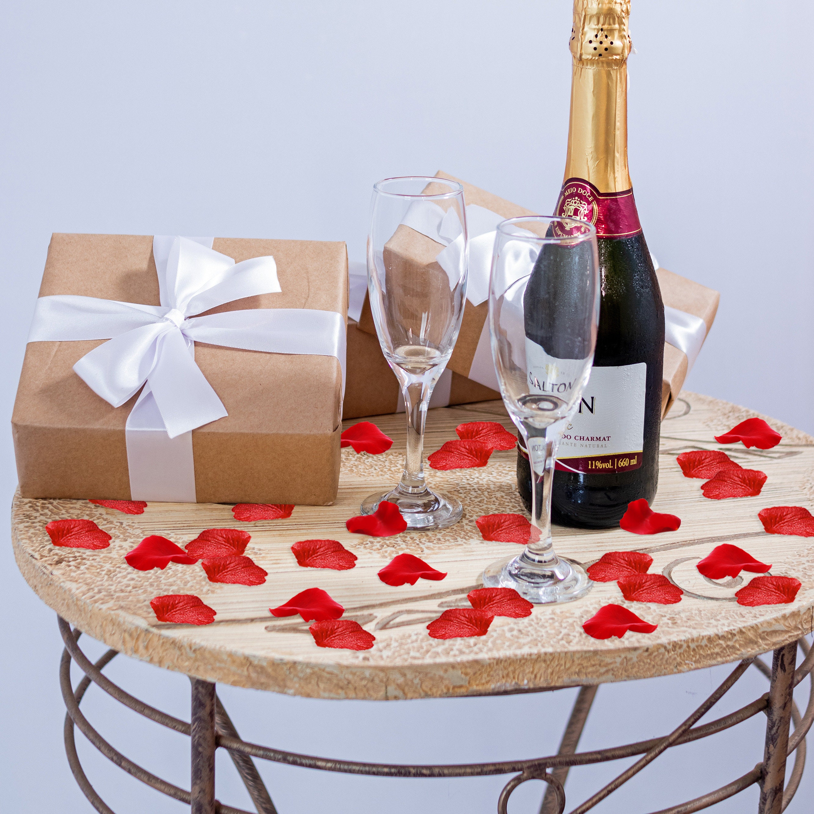 1500 Petali di rosa finti per San Valentino, in seta, per allestimenti