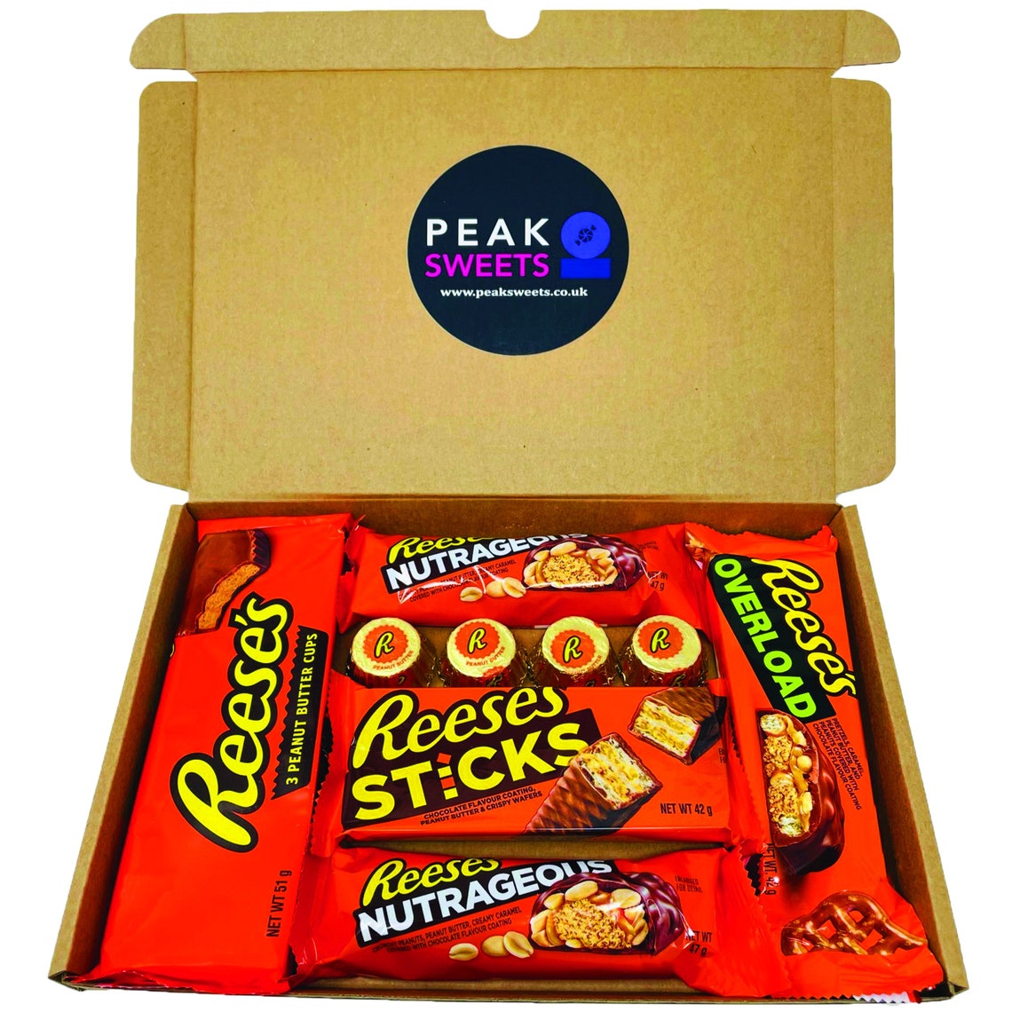 Reese's Chocolate American Candy Bars Chocolate Hamper Etsy UK