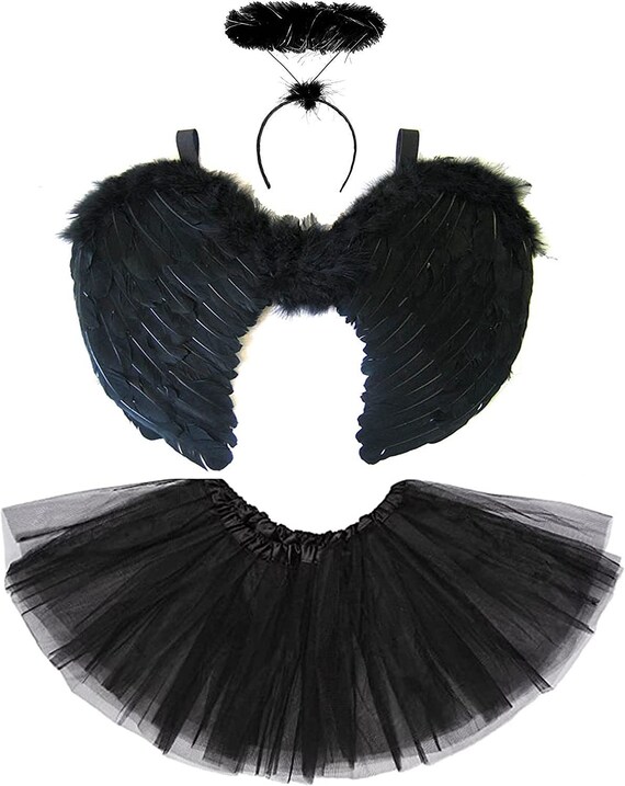 Fallen angel costume for girls sales