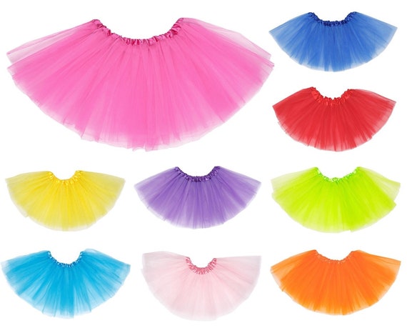 My Choice Stuff Girls Children Fancy Dress Party Wear 2 Layer Petticoat Christmas Tu Tu Skirt