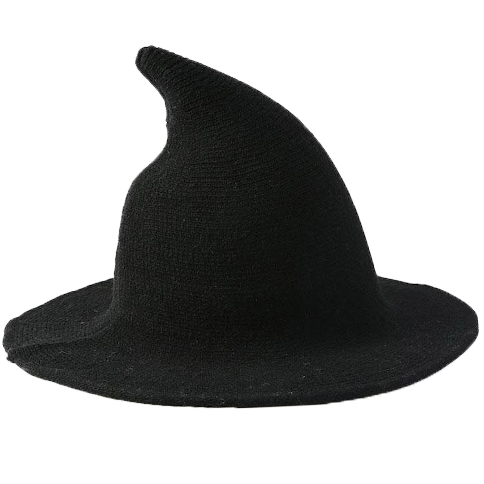 Black Wool Witch Hat Costume Acessory Witchy Halloween Decor Etsy UK