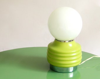 Pisellino, Space Age Glass Lamp, Italy, 1960s