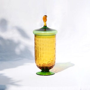 Bottiglia, antike Murano Catch All / Box, Italien, 1950er Jahre