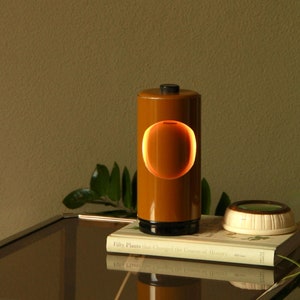 Eclisse, Vintage Space Age Table Lamp, Italy, 1960s