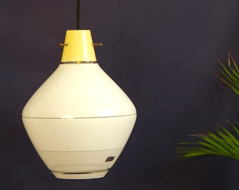 Gialla, Mid-Century Murano Ceiling Lamp / Pendant, Italy 1950s
