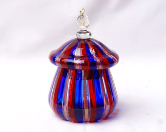 Giostra, Vintage Murano Bonbonierre / Jar, Italy, 1960s
