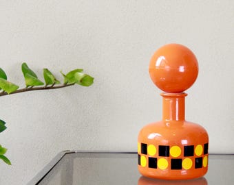 Allegra, bouteille d'alcool Space Age vintage par Beccaro, Italie, 1960