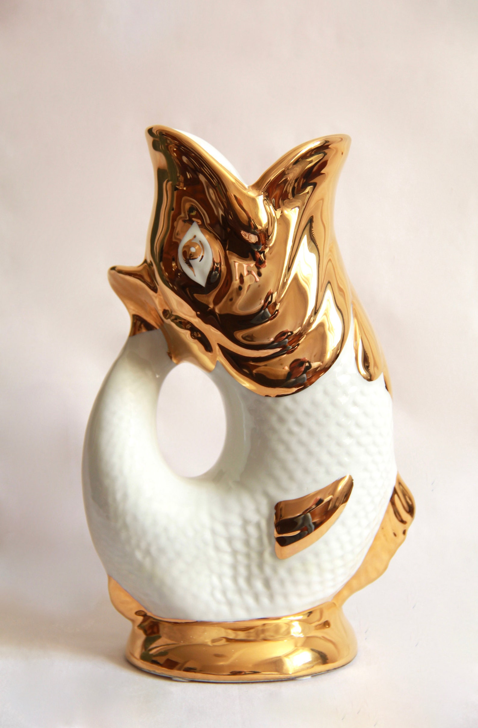 Pesce Vintage Ceramic Fish Vase by Avorin Italy 1970s Etsy