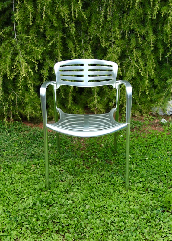 Toledo, Metal Chair by Jorge Pensi for Amat 3, Spain, 1980s