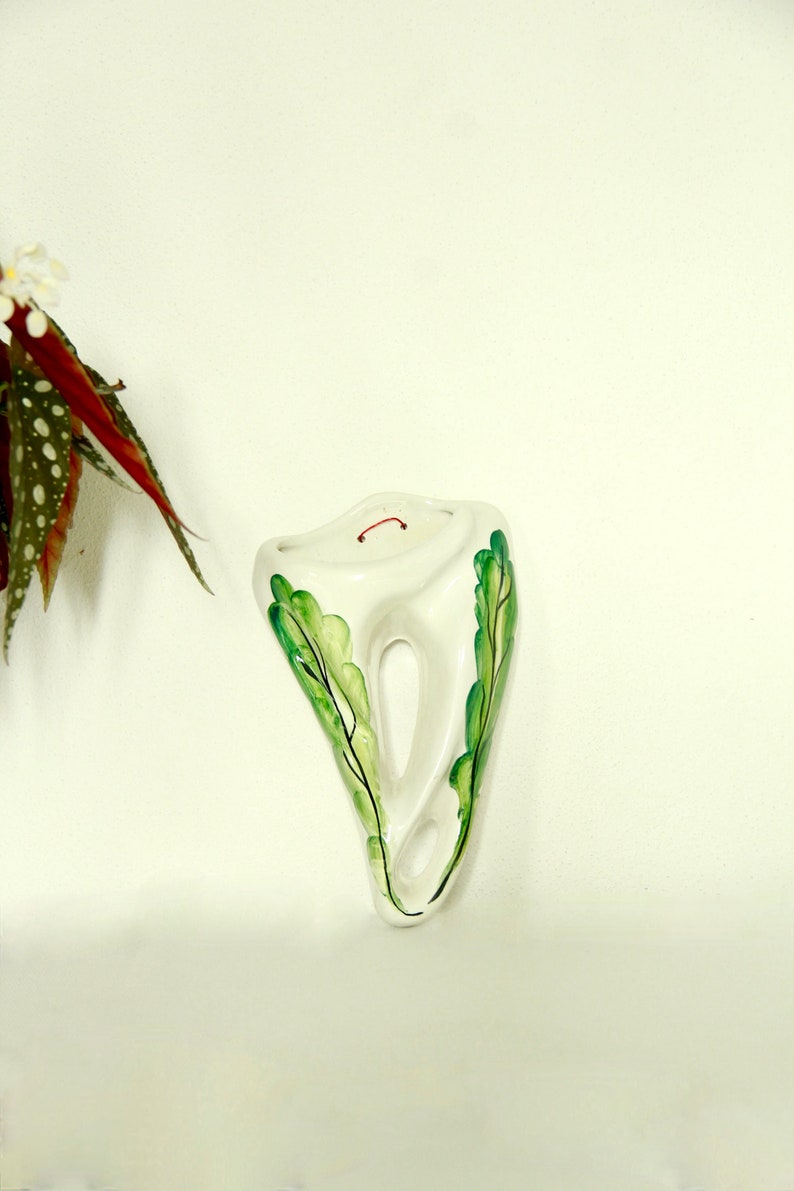 Alloro, Antique Art Deco Wall Vase/ Radiator Humidifier, Italy, 1940s ...