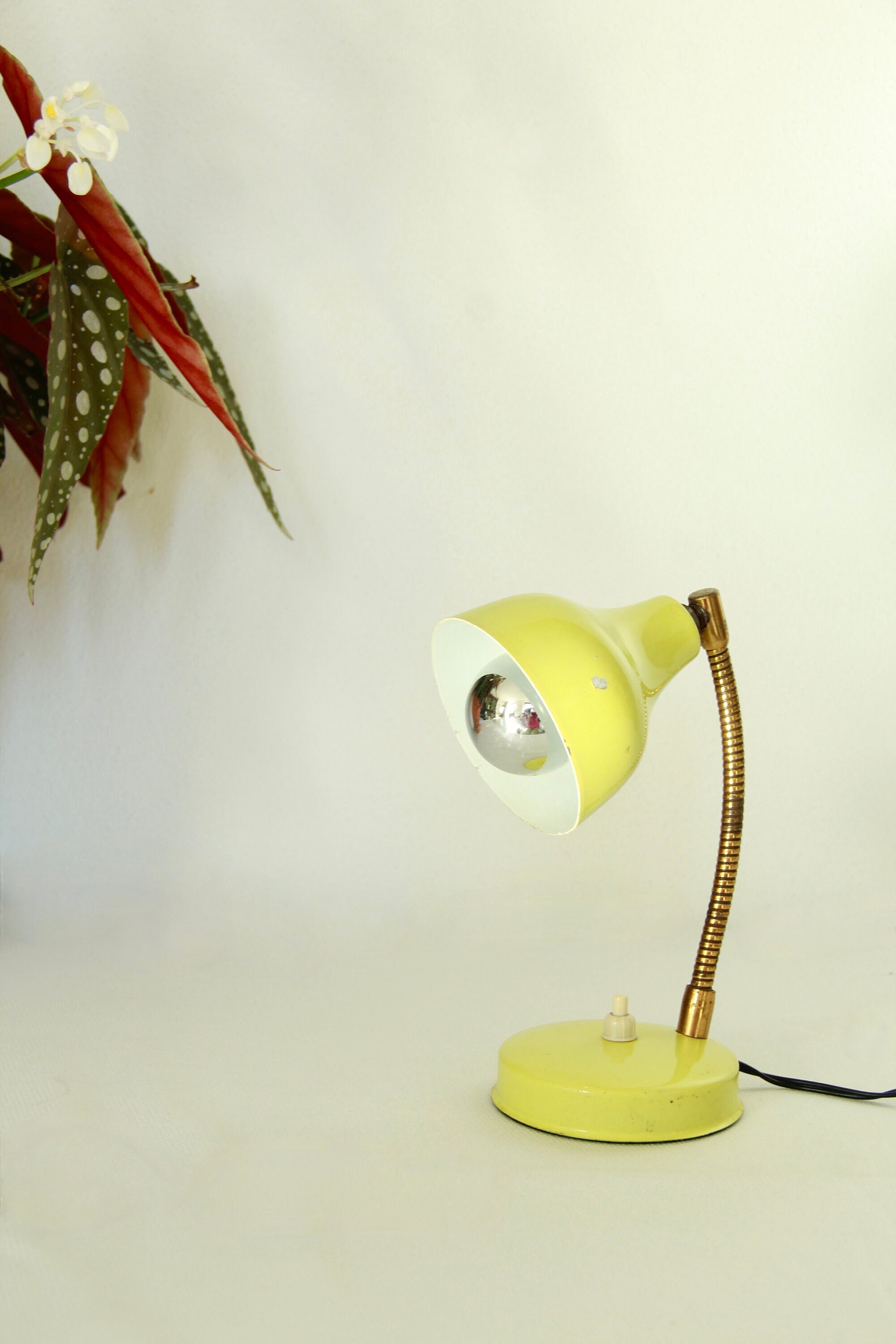 Vintage 2024 yellow lamp