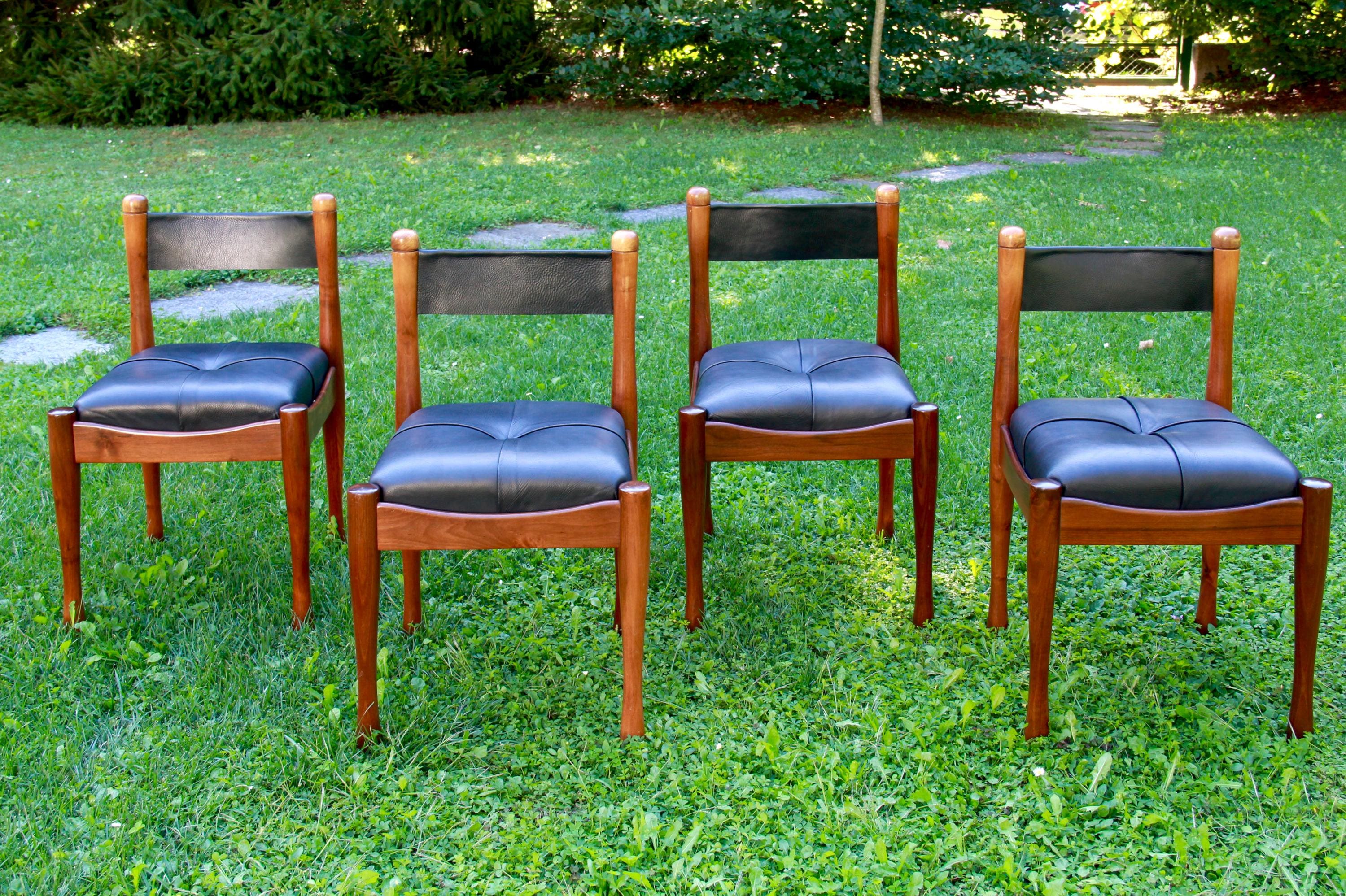 620 Model Dining Chairs by Silvio Coppola for Bernini, Set of 4