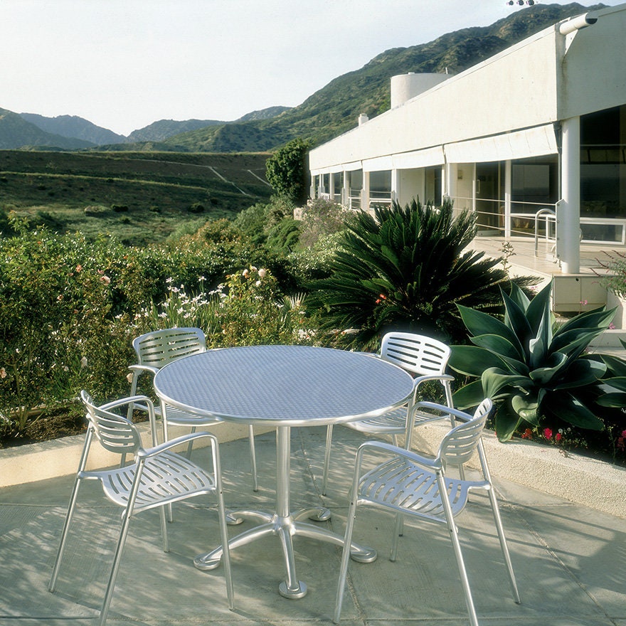 Toledo, Metal Chair by Jorge Pensi for Amat 3, Spain, 1980s Toledo, Metal Chair by Jorge Pensi for Amat 3, Spain, 1980s