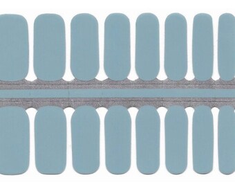 Something Blue Wraps nails, Solid nail polish strips, Cute nails, cute nail wraps