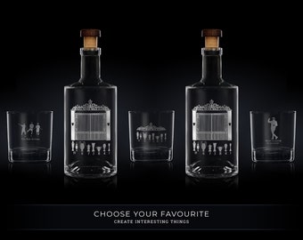 football club souvenirs memorabilia Peaky Blinders Decanter Set
