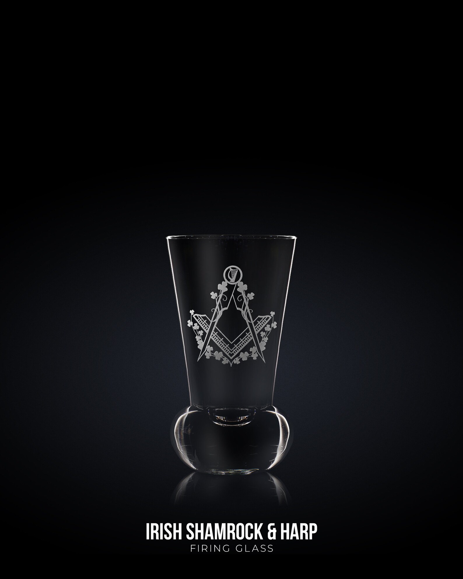 Masonic Square and Compass Whisky Glass Engraved Firing Glass Etsy