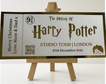 Personalised concert ticket or  show, or a special experience