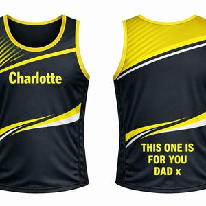 Name for running vest - tshirt - jumper - iron on