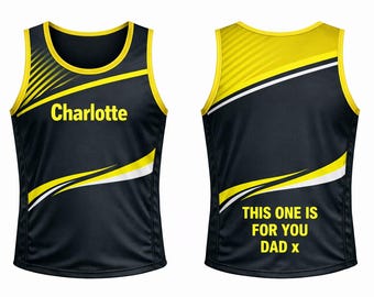 Name for running vest - tshirt - jumper - iron on