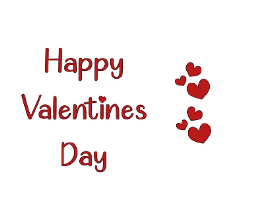 Happy Valentine’s Day Vinyl Decal Etsy