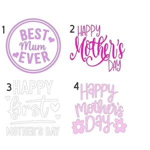 Vinyl Decal for Mothers Day Balloons or crafts