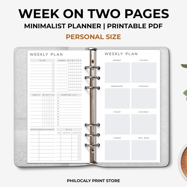 Filofax Personal - Etsy