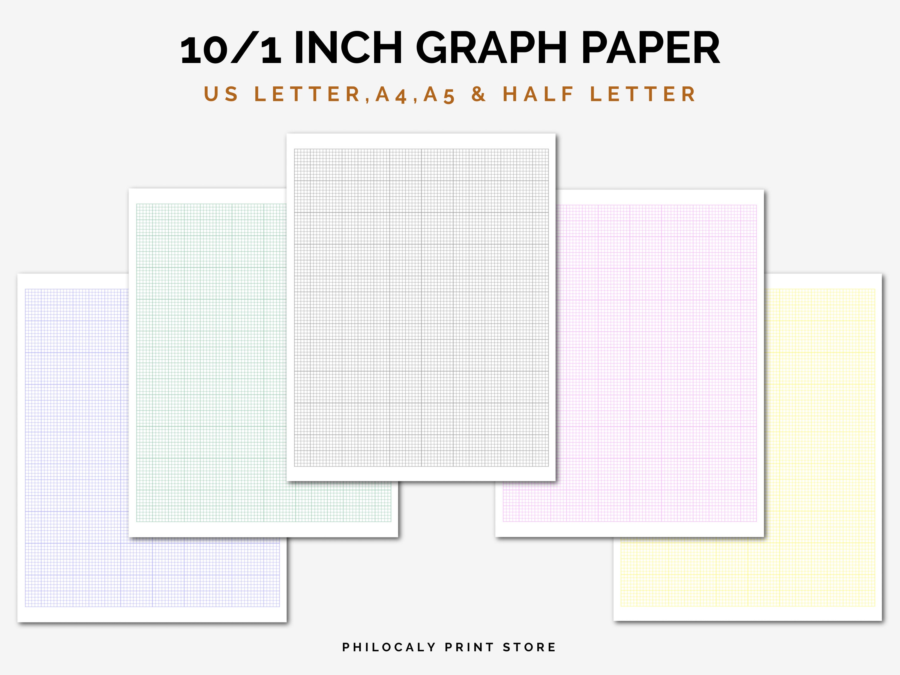 Dotted Grid Paper Template, Lined Paper, Graph Paper, Dot Paper