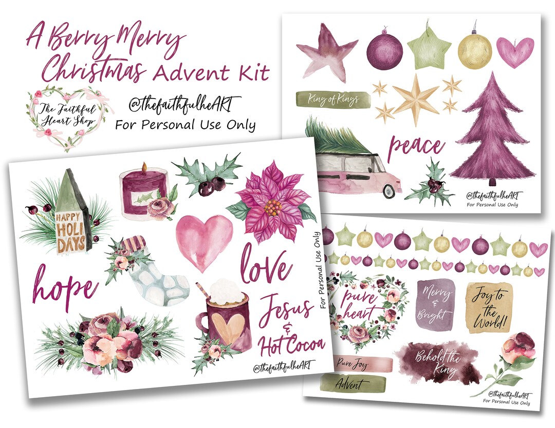 Berry Merry Christmas Advent Calendar 